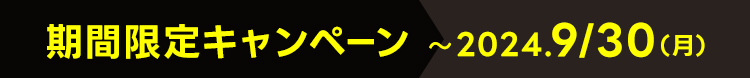 期間限定キャンペーン期間